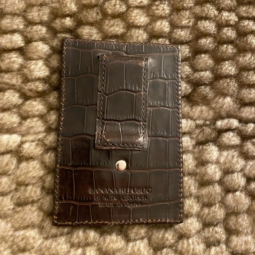 Genuine Leather Card Holder!